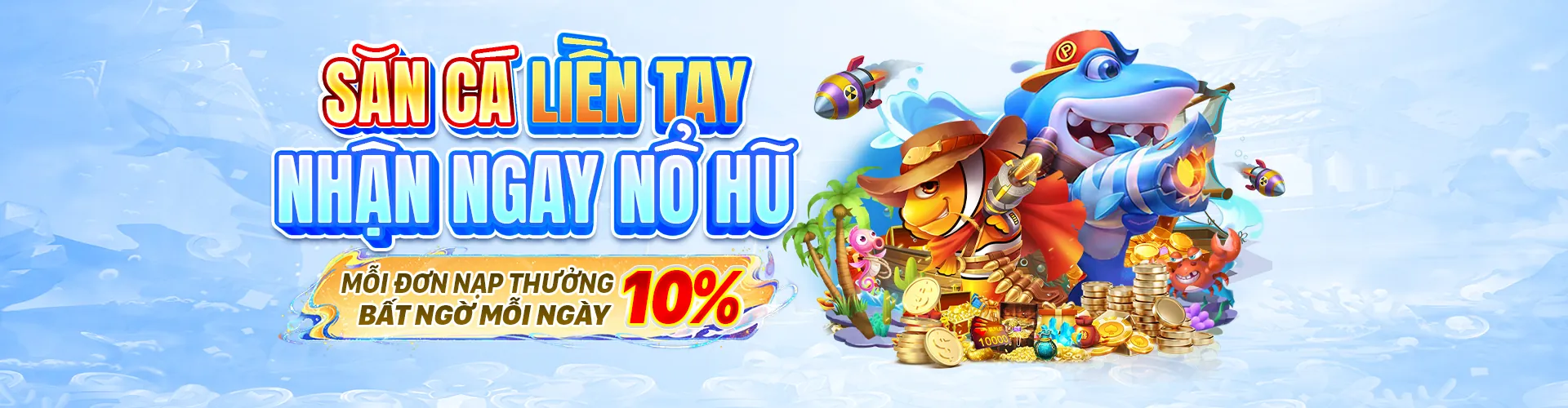 Banner khuyến mãi độc quyền cho game nổ hũ Fun88 iOS